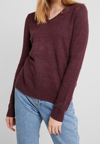 VILA Jumper - bordeaux