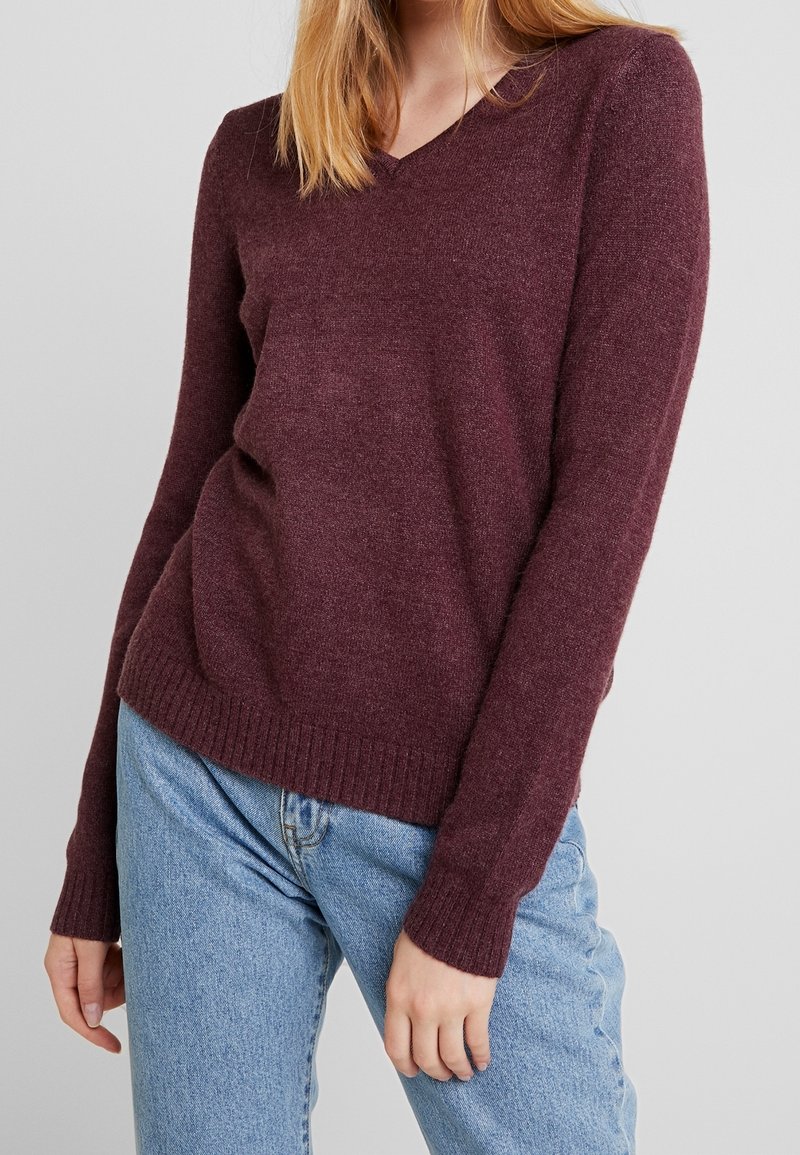 VILA Jumper - bordeaux
