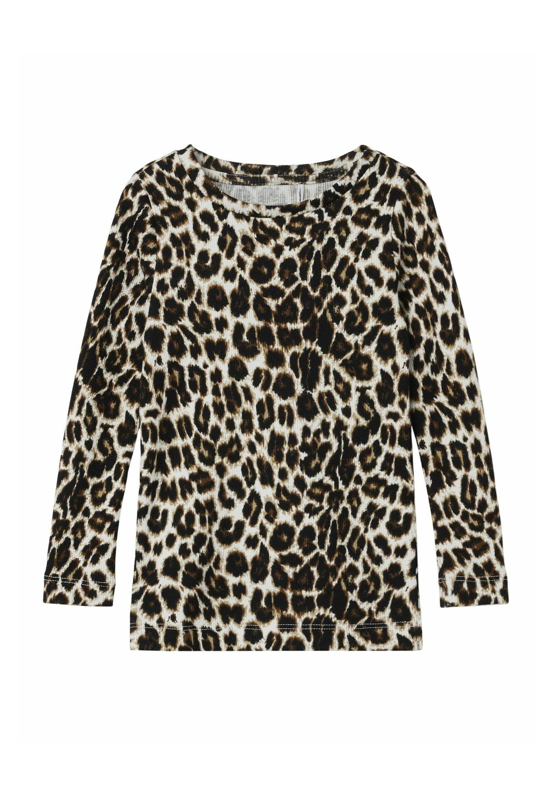 Name it MIT LANGEN ÄRMELN PRINT Maglione black/nero