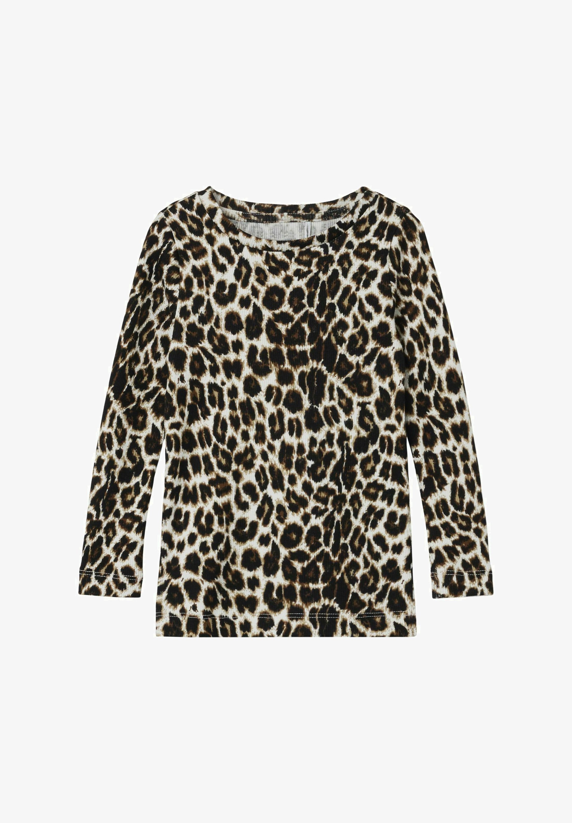 Name it MIT LANGEN ÄRMELN PRINT Maglione black/nero