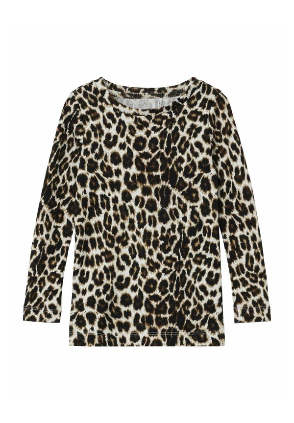 MIT LANGEN ÄRMELN PRINT - Strickpullover