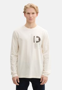 TOM TAILOR - Long sleeved top - weiß Thumbnail Image 1
