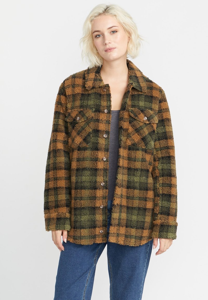 Volcom Halflange jas brons Volcom Halflange jas brons