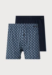 Unselected, dark blue/blue