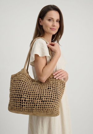VENEZIA, HANDBAG - Cabas - beige