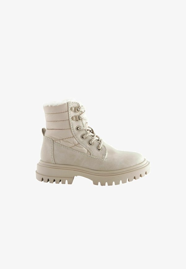 Schnürstiefelette – neutral