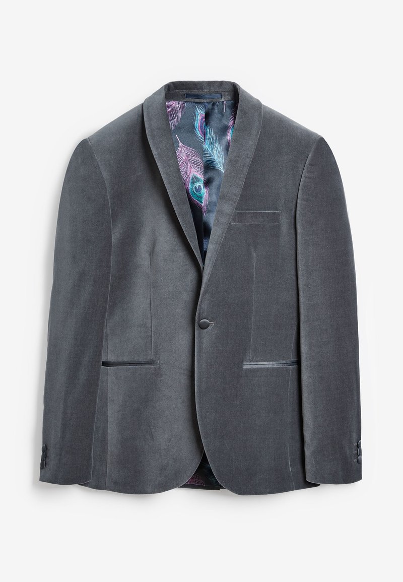 Next Blazer grijs