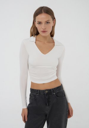 Terranova Polo - bianco lana