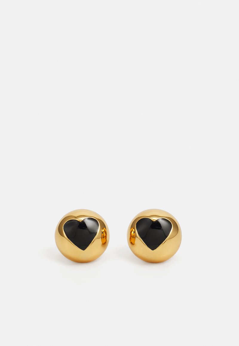 MOSCHINO HEART BUTTONSEARRING - Boucles d'oreilles - gold-coloured