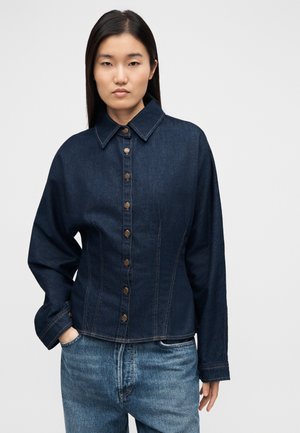 DEVON SHIRT - Πουκαμίσα με κουμπιά - dark blue denim