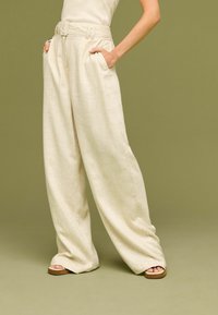 Next WIDE LEG - Hlače - neutral