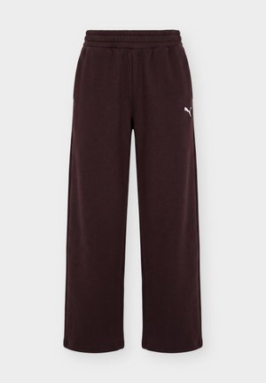 Puma, RELAXED BARREL LEG PANTS - Pantalon de survêtement - chocolate fondue