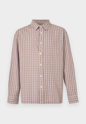 Only & Sons, ONSTOMMY CHECK SHIRT - Hemd - bright white/arabian spice/silver-coloured