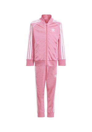 ADICOLOR SUPERSTAR - Tracksuit bottoms - pink fusion