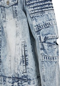 Southpole SOUTHPOLE HERREN BIKER TRUCKER JACKET - Chaqueta vaquera - blue