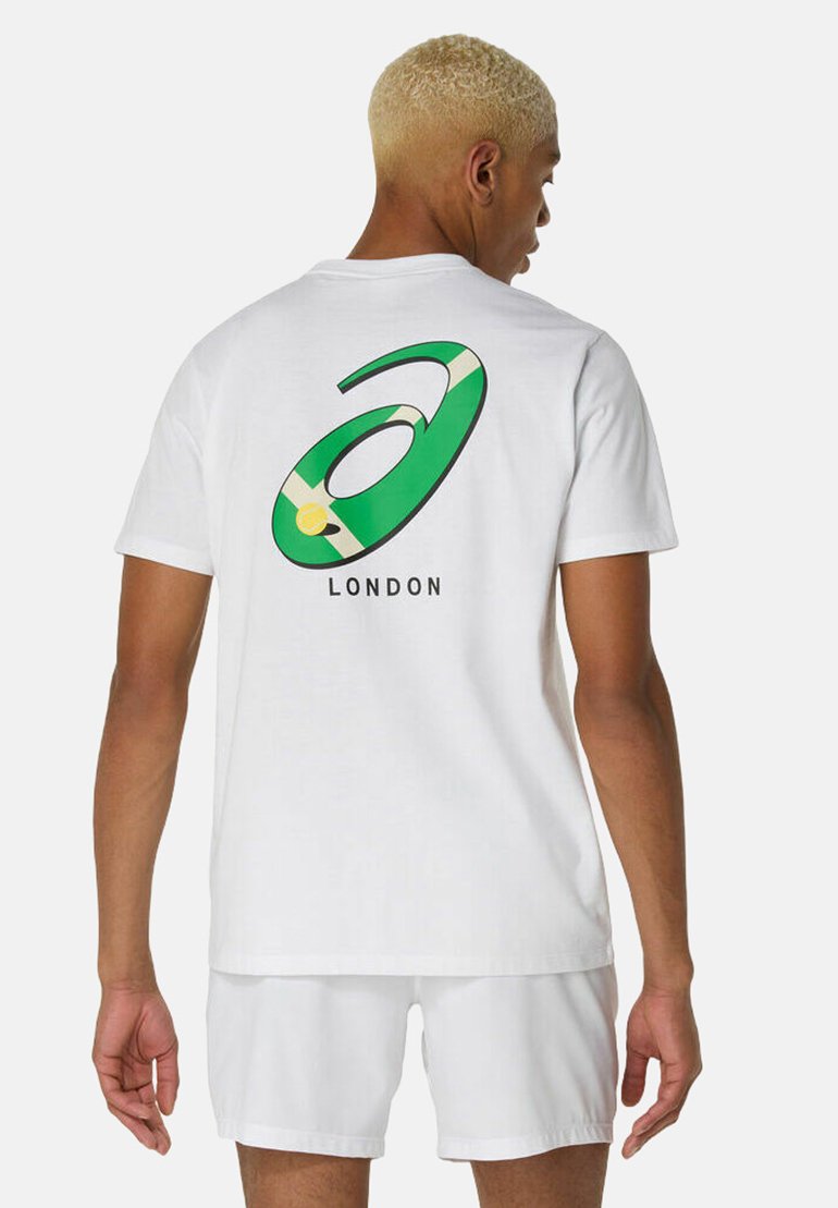 ASICS - COURT GRAPHIC - Print T-shirt - brilliant white, Enlarge