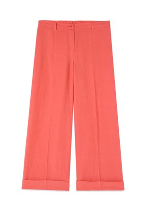 Oltre, PANTALONI CROPPED - Pantalones - arancione