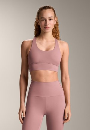 STRAPPY BACK - 32977901 - Sportmelltartó közepesen nehéz sportoláshoz - light pink