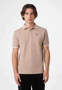 Fila BIELLA REGULAR TIPPED - Piké - taupe gray