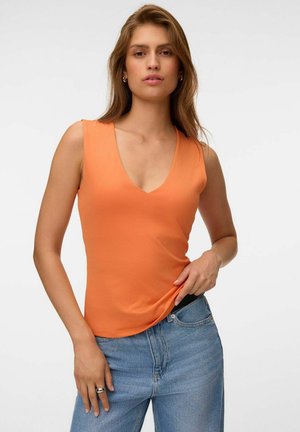 Vero Moda, TOP VMLIVA TOP - Top - coral rose