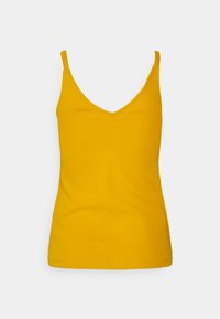 Anna Field Top - dark yellow