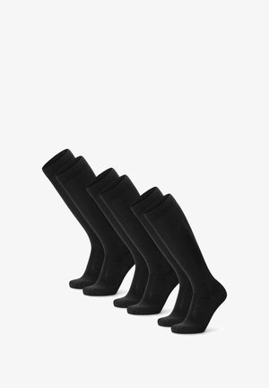 SUPPORT COMPRESSION 3-PACK - Calcetines de deporte - black