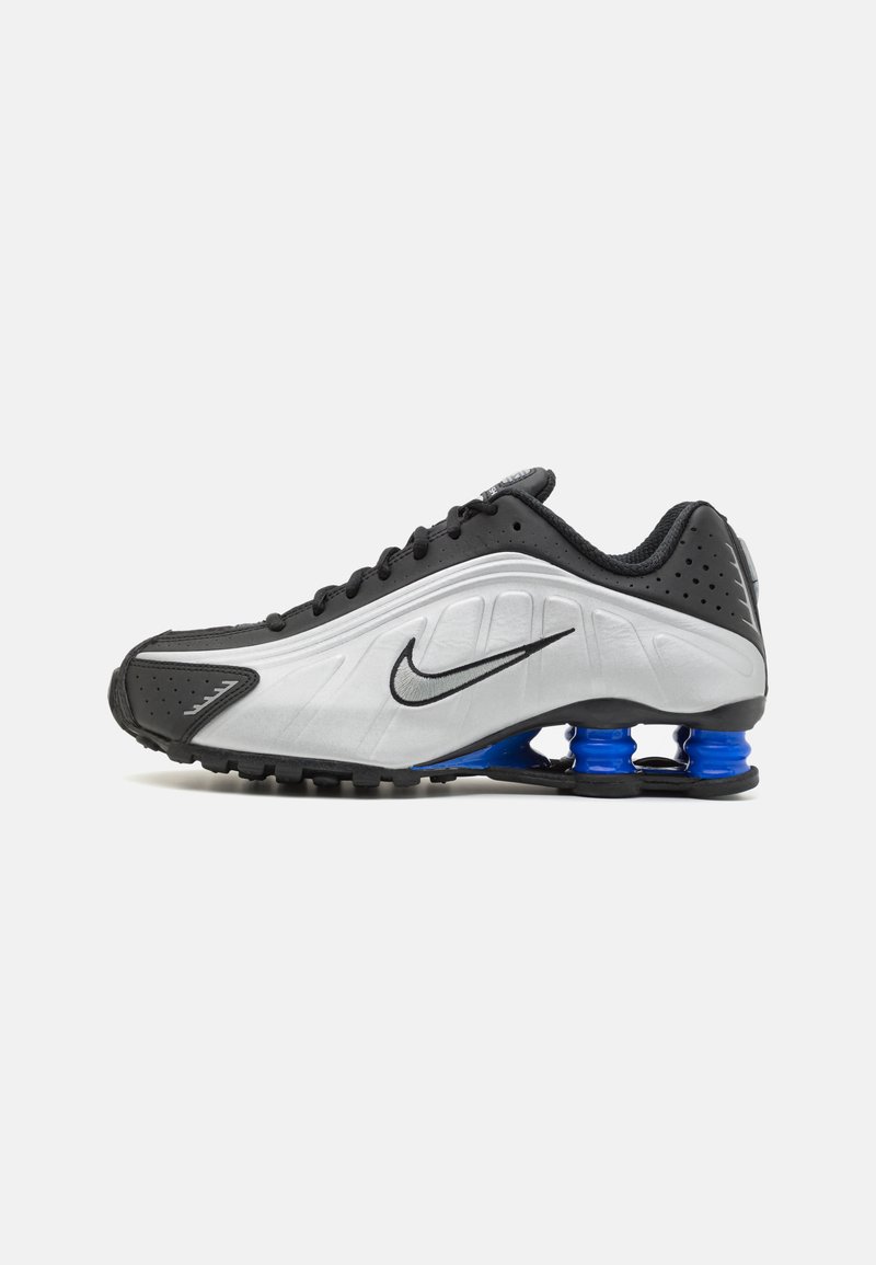 Nike Sportswear - SHOX R4 - Trainers - black/metallic silver/racer blue, Enlarge