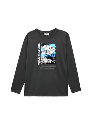 PRINTED  - Långärmad tröja - anthracite