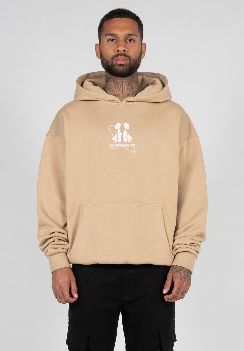 MJ Gonzales CIRCLE X HEAVY  - Hoodie - unionbeige