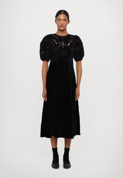 Sea ALICE EMBROIDERY PUFF DRESS - Îmbrăcăminte de ocazie - black