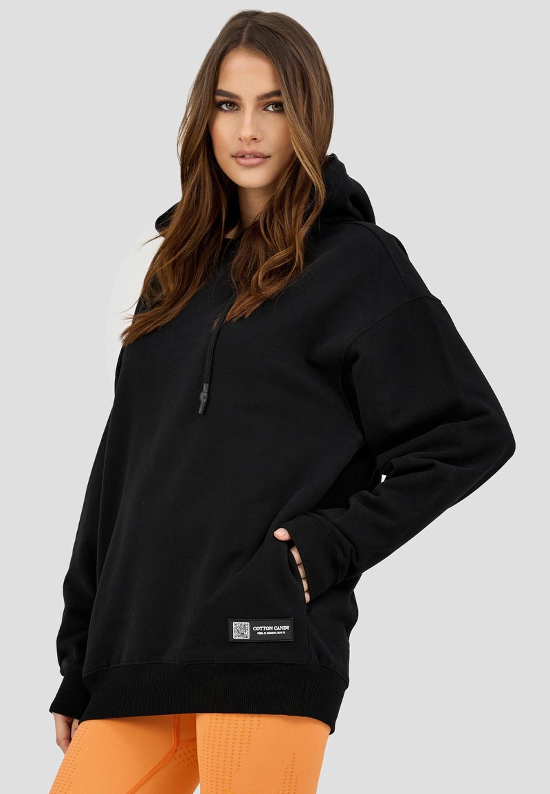 Damen Sweatshirts | Cotton Candy YAGMUR Kapuzenpullover black/schwarz - KC05283 Damen Sweatshirts | Cotton Candy YAGMUR Kapuzenpullover black/schwarz - KC05283