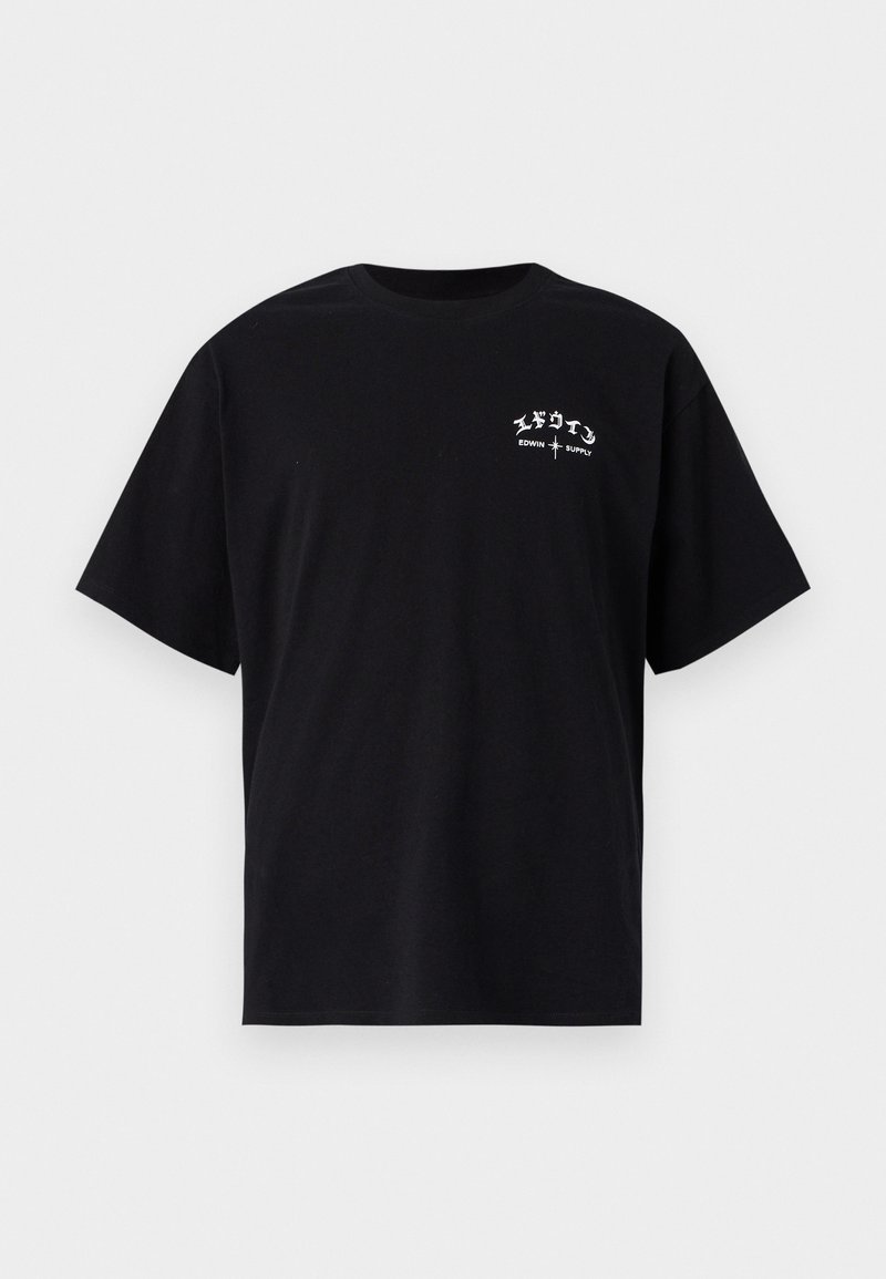 Edwin T-shirt basic zwart Edwin T-shirt basic zwart