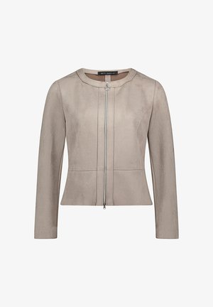 Betty Barclay, BETTY BARCLAY MIT REISSVERSCHLUSS KURZBLAZER - Blazer - grau