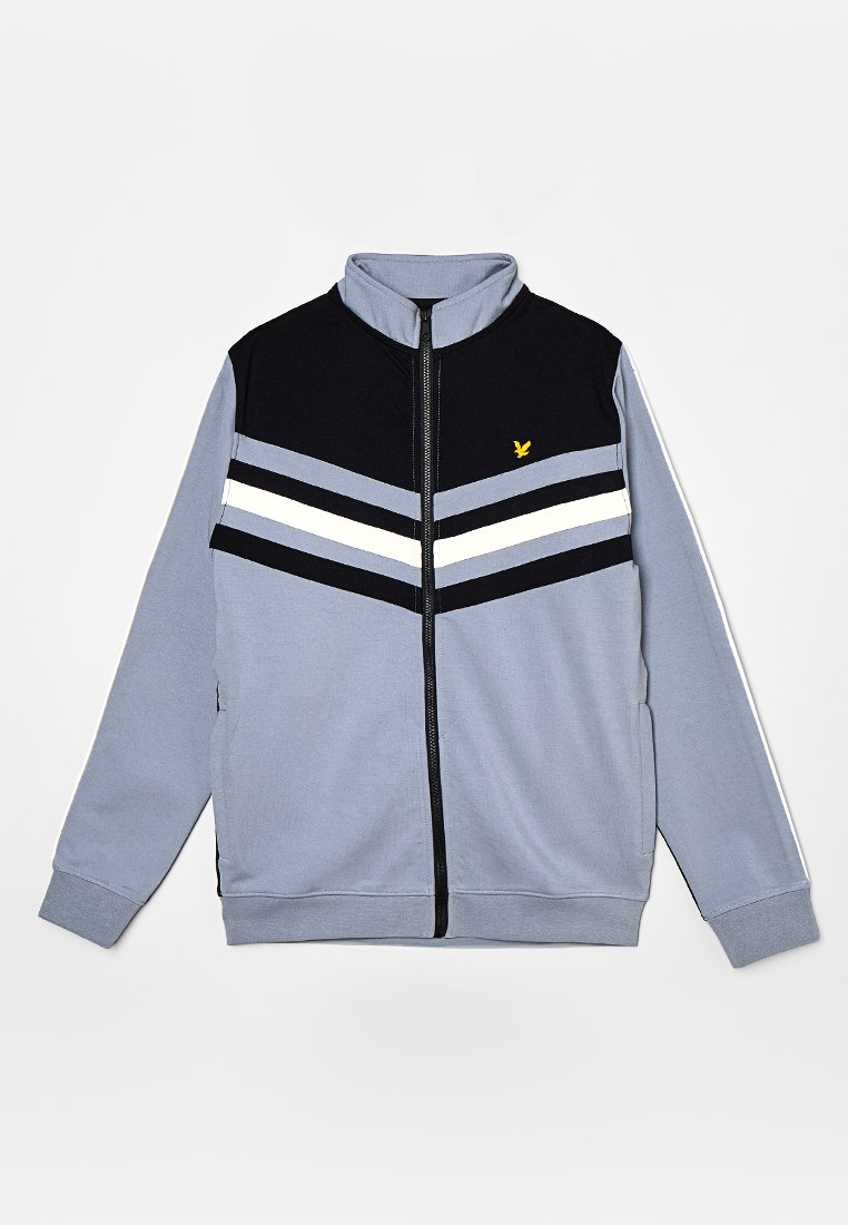Lyle & Scott Sweater met rits zwart