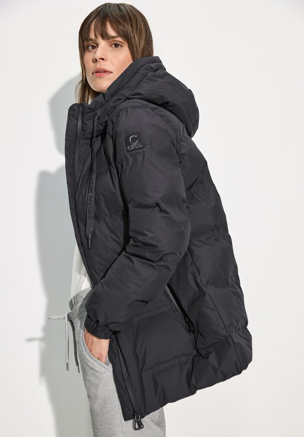 GEFÜTTERTE - Winterjacke - schwarz