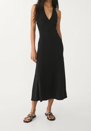 Stradivarius, Robe en jersey - black
