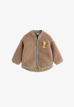 Lindex, LINDEX PILE JACKET LINDEX - Fleecejas - light dusty brown
