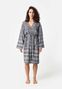 MAЯSIKØH - AURA ROBE - Dressing gown - black Thumbnail Image 1