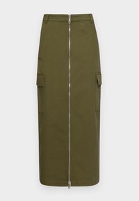 BOLOGNA - Falda larga - khaki
