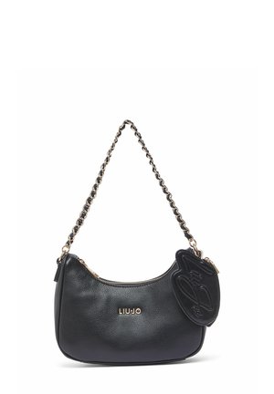 SMALL HOBO WITH COIN PURSE - Torbica - black