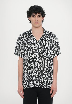 CAMP SHIRT TULUM ALEJANDRA ANGLADA - Marškiniai - black