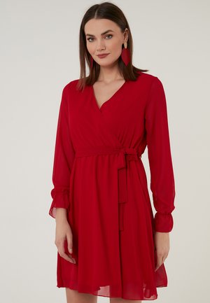 LELA MINI  - Freizeitkleid - red