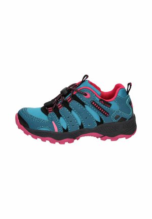 FREMONT - Hiking shoes - petrol/schwarz/pink