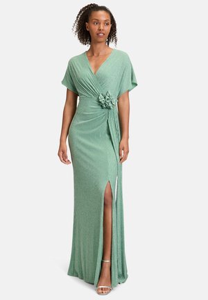 Vera Mont IM GLITZER-LOOK - Robe de cocktail - green silver