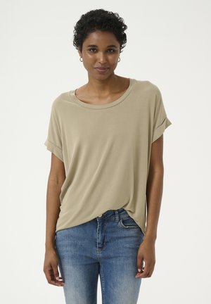 CUKAJSA - Basic T-shirt - dune