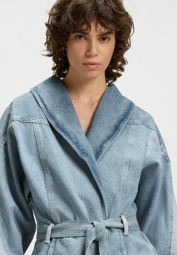 PANELED - Denim jacket2