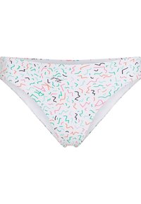 KARL LAGERFELD GEOMETRIC PRINT BRAZILIAN - Donji dijelovi bikinija - geometric pattern white