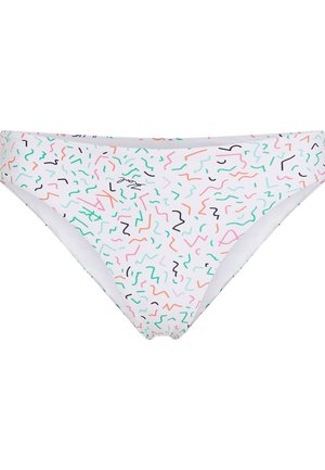 GEOMETRIC PRINT BRAZILIAN - Bikini-Hose - geometric pattern white