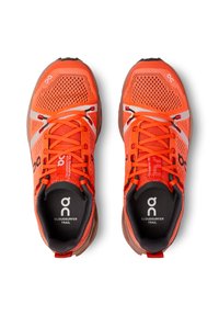 On CLOUDSURFER  - Trail running shoes - flame   dustrose