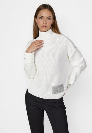 Strickpullover - offwhite